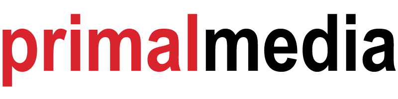 Primal Media Limited Logo (Red and Black)